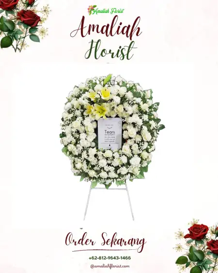 Krans Bunga Duka Sudimara Selatan