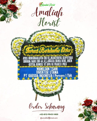 Papan Bunga Duka di Sudimara Selatan