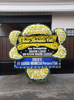 Papan Bunga Duka di Sudimara Selatan